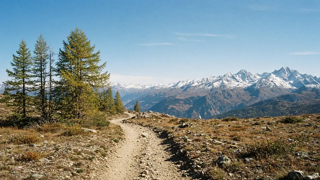 Chamonix valley under a cloud cap